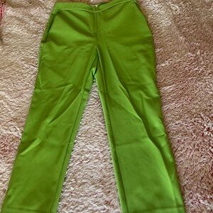 Rachel Zoe Vibrant Green Business Pants